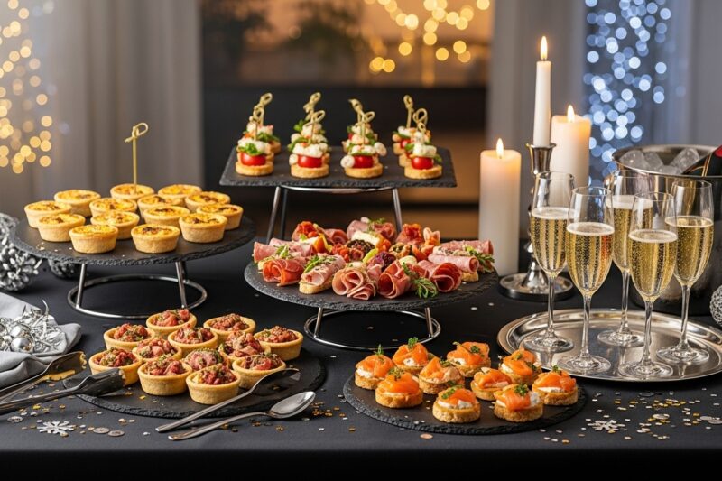 Catering sylwestrowy – co najlepiej sprawdza się na imprezie?