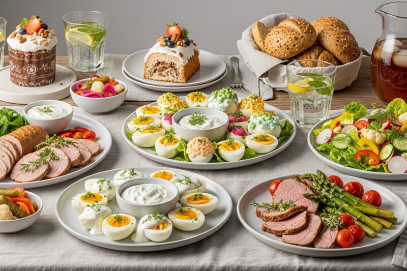 Catering na święta wielkanocne – dania tradycyjne w fit wersji