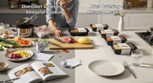 Czy catering dietetyczny zmniejsza stres związany z gotowaniem?