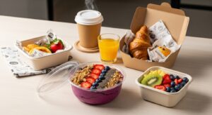 Jakie posiłki z cateringu najlepiej sprawdzają się na śniadanie?