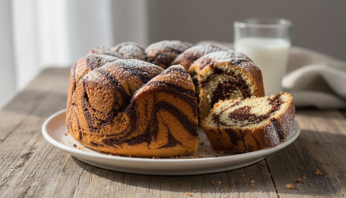 Babka marmurkowa przepis - sprawdzony sposób na puszyste i wilgotne ciasto