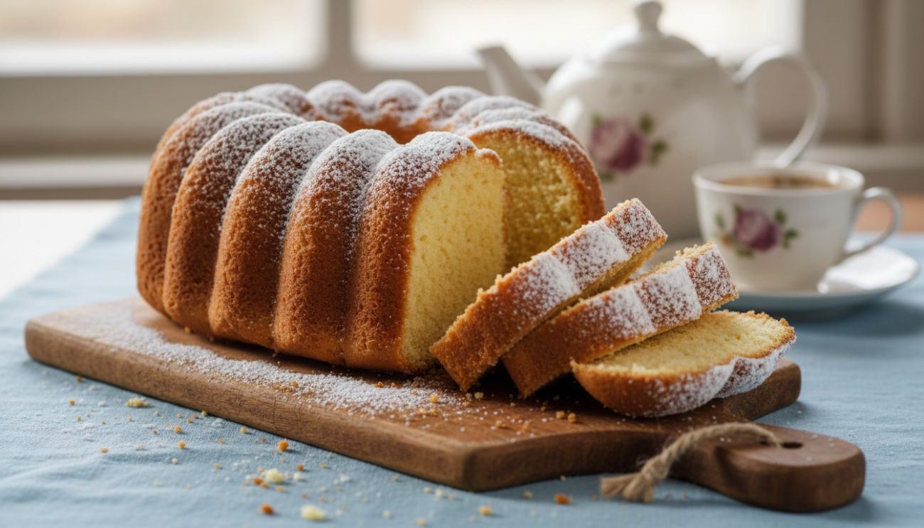 Babka piaskowa - tradycyjny przepis na puszyste ciasto jak u babci