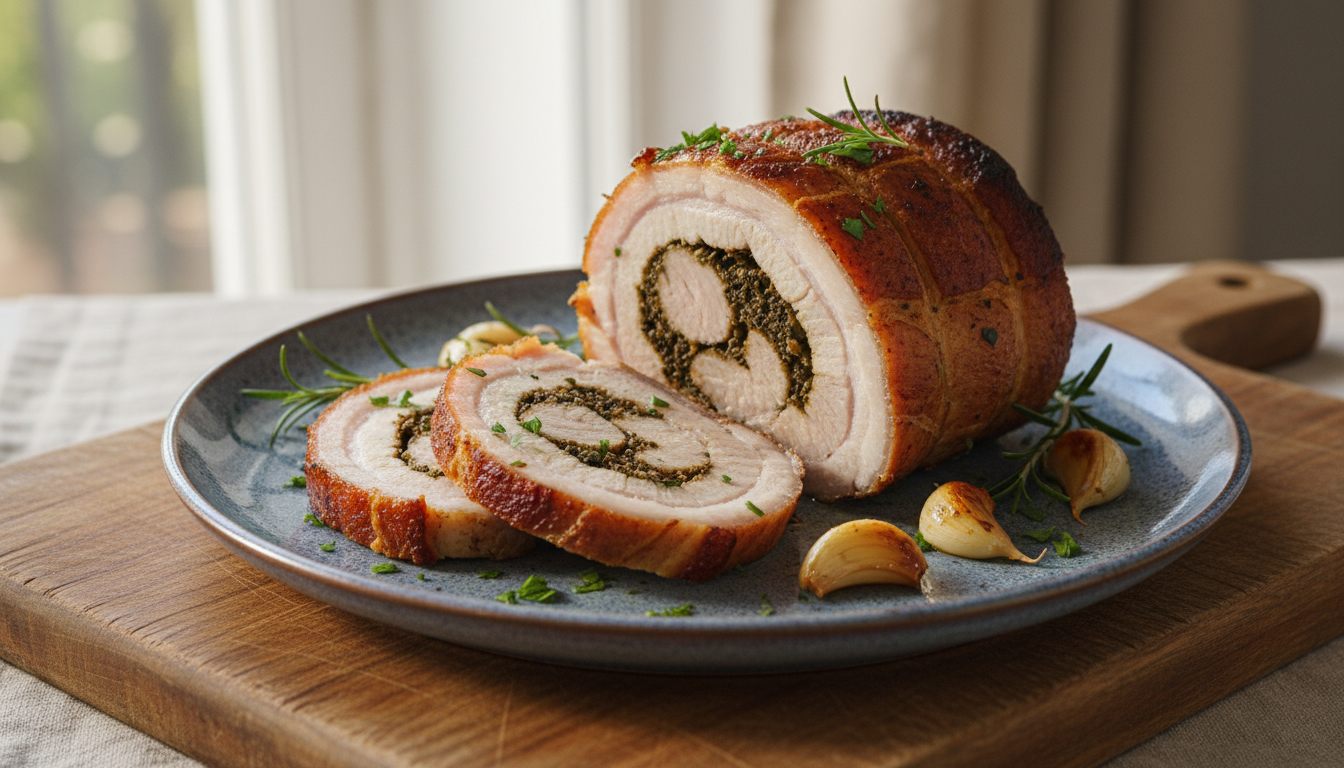 Boczek rolowany - przepis na obłędnie soczyste mięso które rozpływa się w ustach