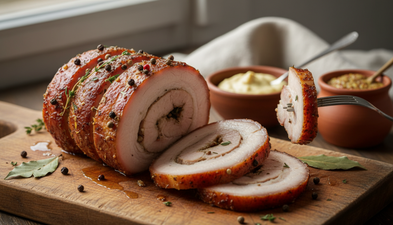 Boczek rolowany - przepis na obłędnie soczyste mięso które rozpływa się w ustach