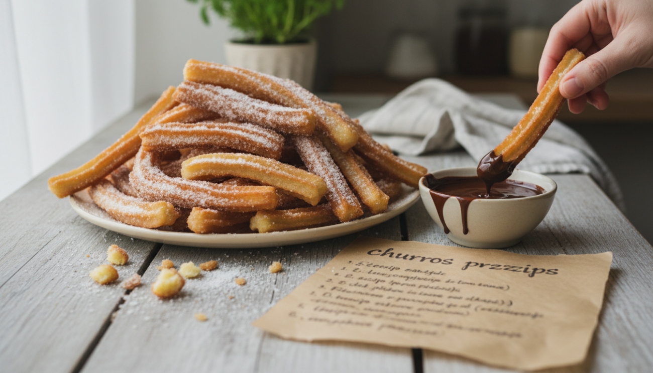Churros przepis - poznaj prosty sposób na idealnie chrupiący hiszpański deser