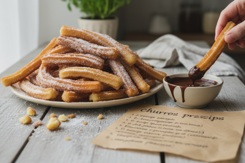 Churros przepis - poznaj prosty sposób na idealnie chrupiący hiszpański deser