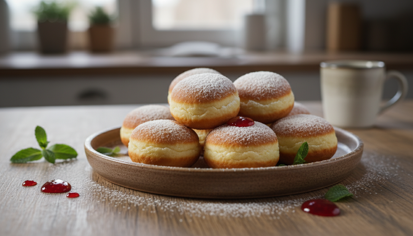 Ekspresowe mini pączki serowe - przepis na puszyste kuleczki w 15 minut
