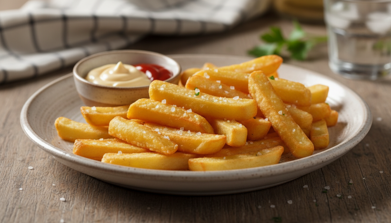 Frytki belgijskie przepis - odkryj sekret idealnie chrupiącej skórki