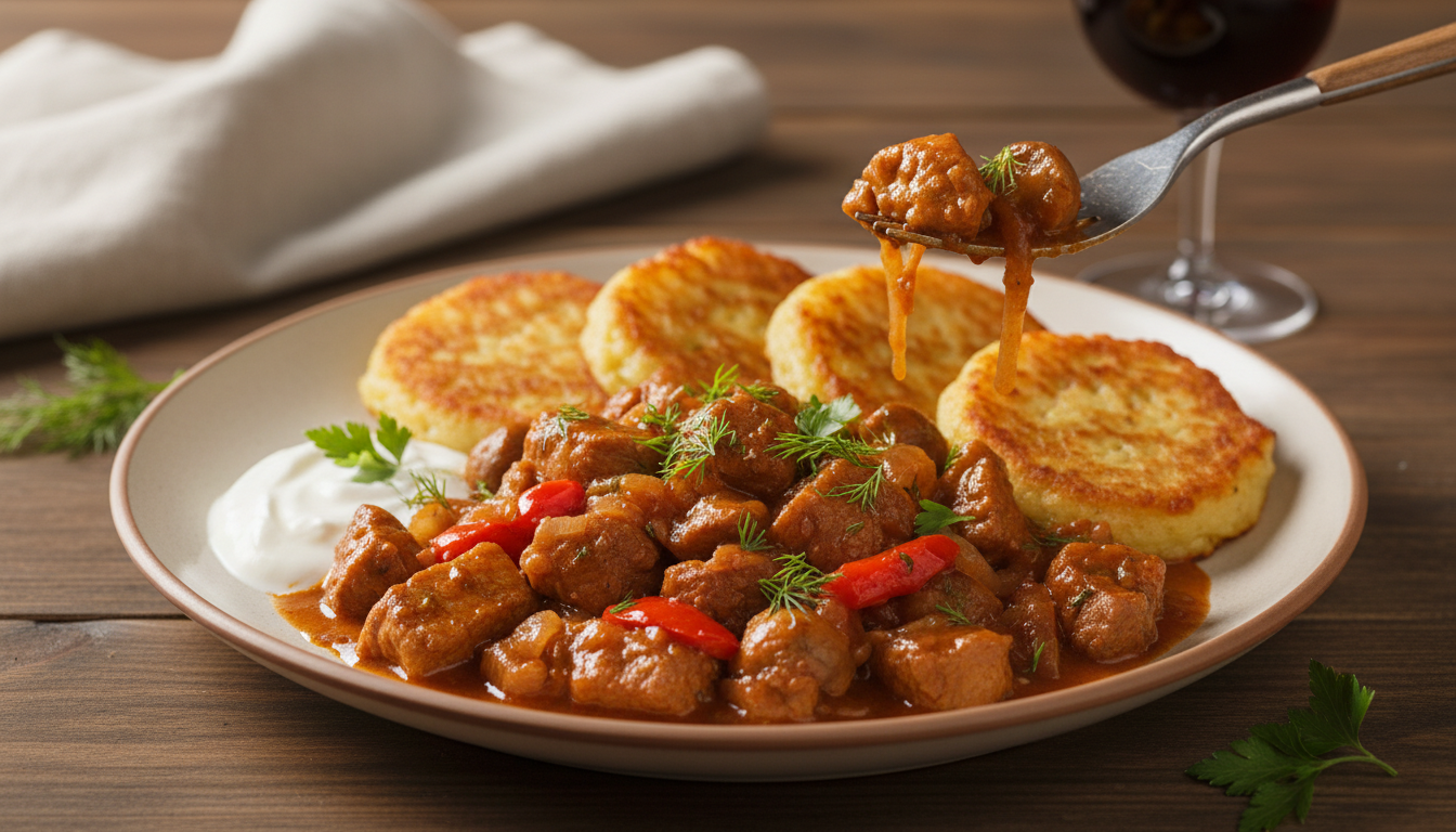 Gulasz z łopatki przepis - patent na mięso które rozpływa się w ustach