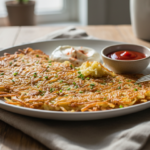 Hash browns - przepis na idealnie chrupiące i złociste placki ziemniaczane