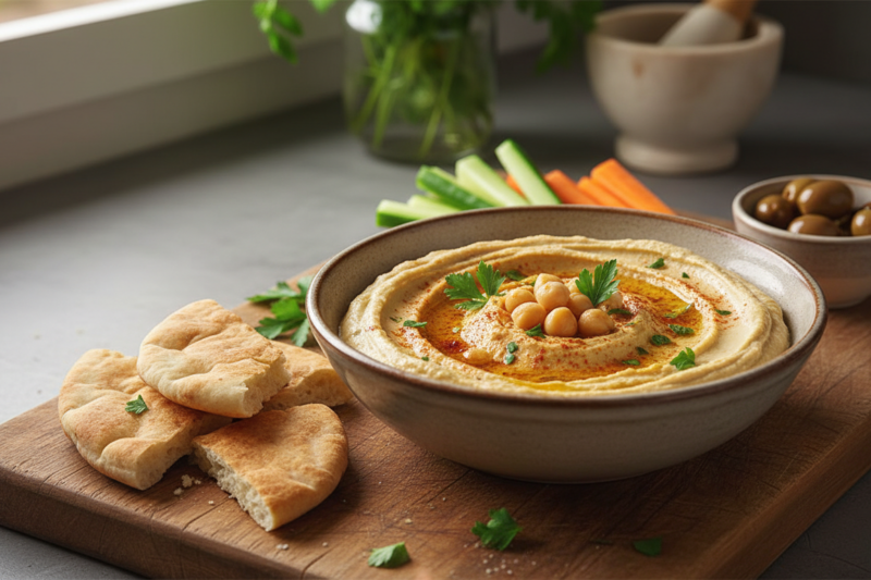 Hummus przepis – sekret idealnie aksamitnej i kremowej konsystencji