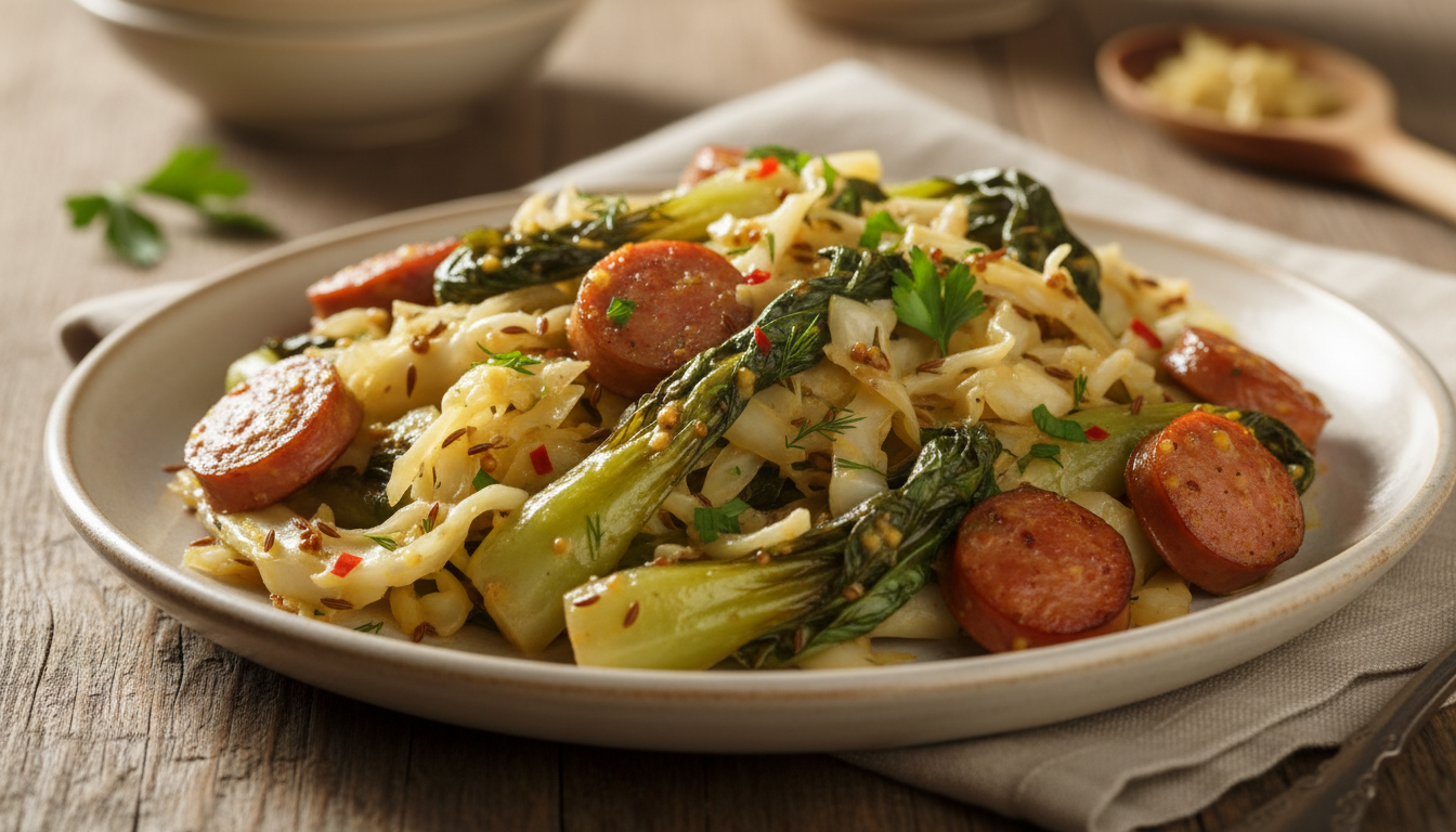 Kapusta pak choi - przepis na chrupiący dodatek w azjatyckim stylu