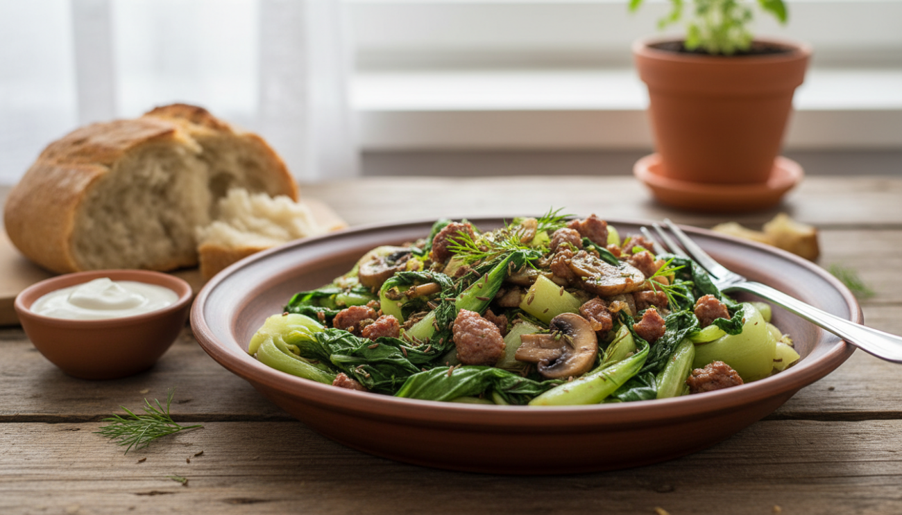 Kapusta pak choi - przepis na chrupiący dodatek w azjatyckim stylu