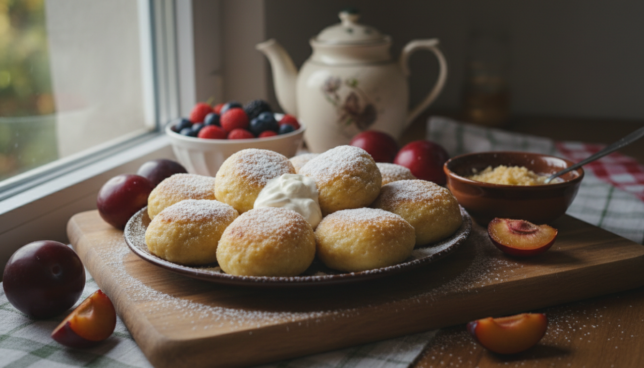 Knedle domowe - sprawdzony przepis na idealnie miękkie ciasto jak u babci