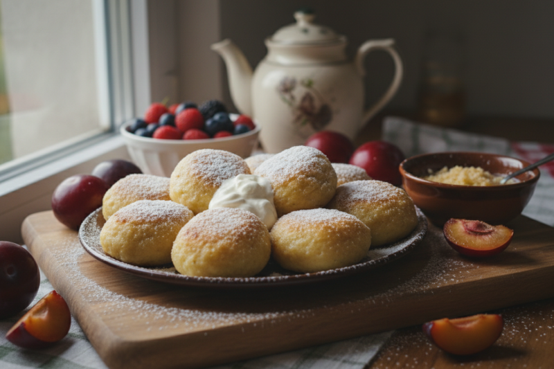 Knedle domowe - sprawdzony przepis na idealnie miękkie ciasto jak u babci