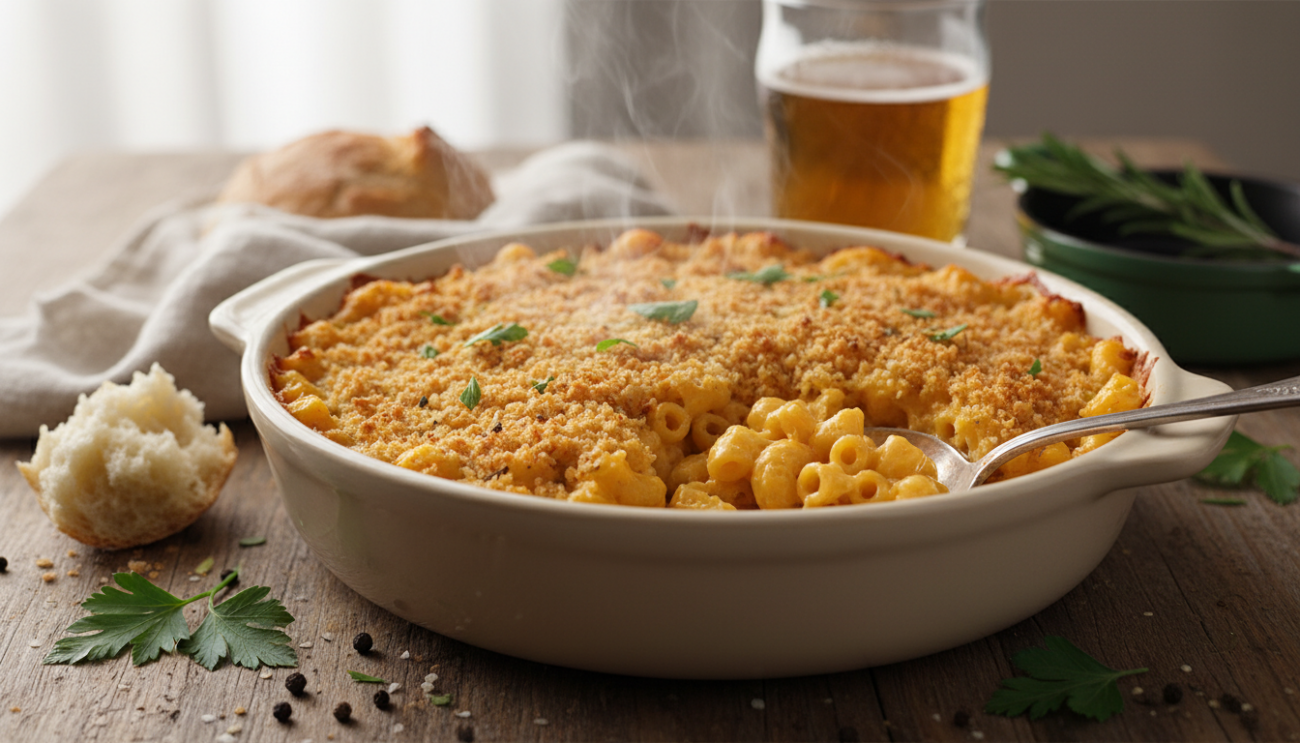 Mac and cheese przepis - sekret obłędnie kremowego sosu