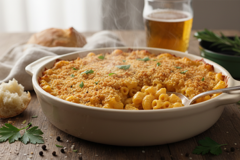 Mac and cheese przepis - sekret obłędnie kremowego sosu