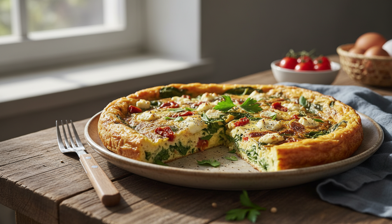 Najlepsza frittata przepis - poznaj prosty sposób na puszyste i szybkie śniadanie