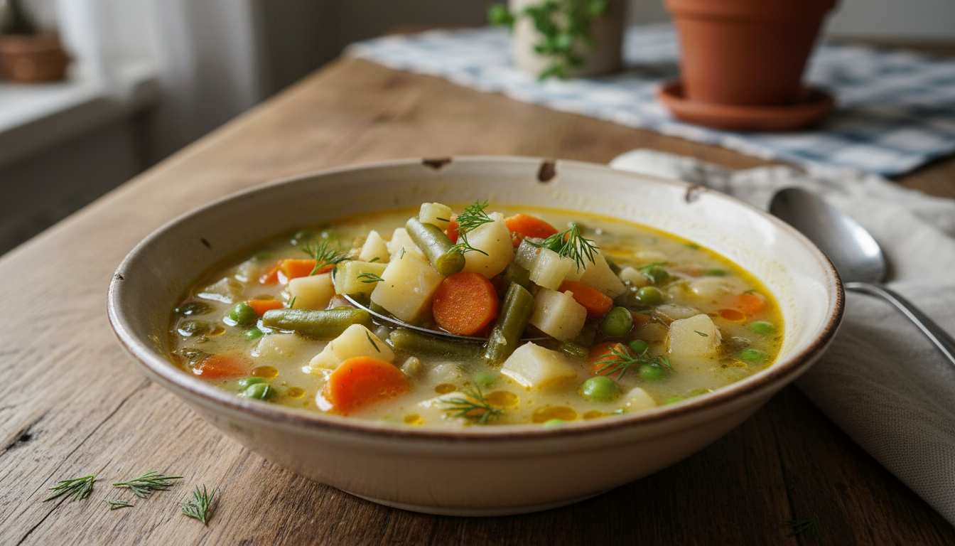 Najlepsza zupa jarzynowa - przepis na pyszny obiad który smakuje jak u mamy