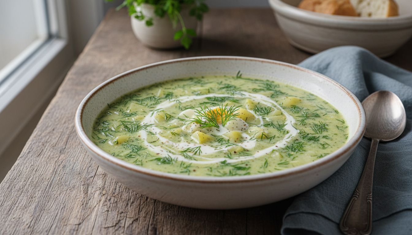 Najlepsza zupa koperkowa - prosty przepis na najbardziej aromatyczny obiad