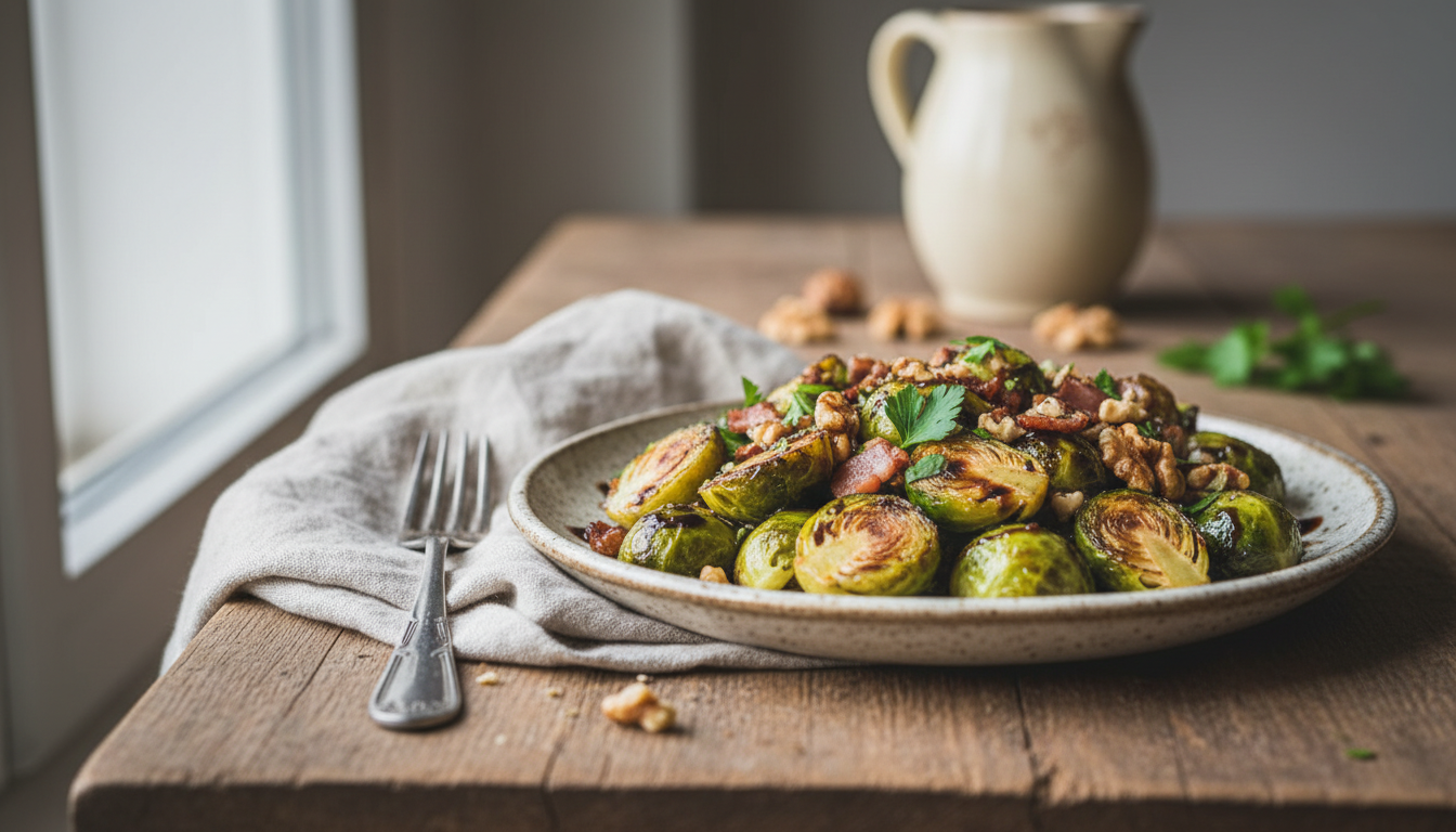 Najlepszy przepis na brukselkę - poznaj sekret chrupiącego smaku bez goryczy