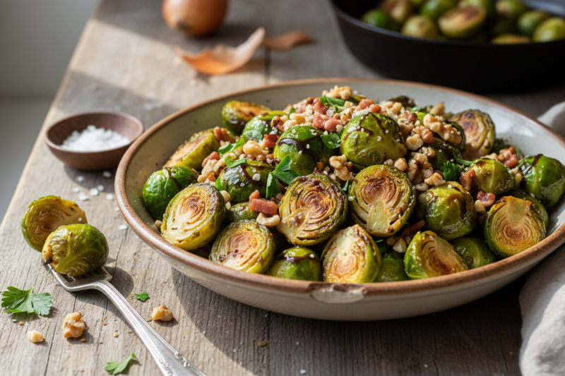 Najlepszy przepis na brukselkę - poznaj sekret chrupiącego smaku bez goryczy