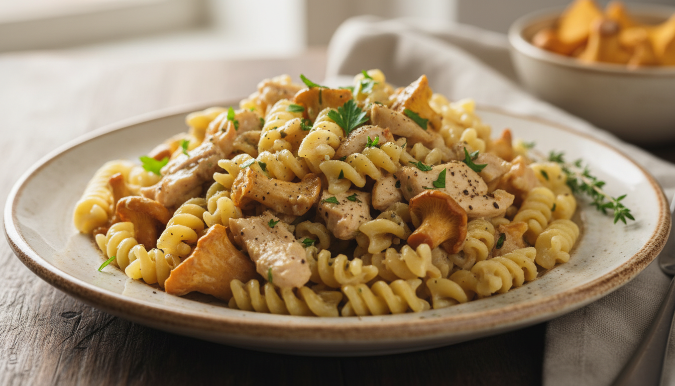 Najlepszy przepis na makaron z kurkami - poznaj sekret idealnie kremowego sosu