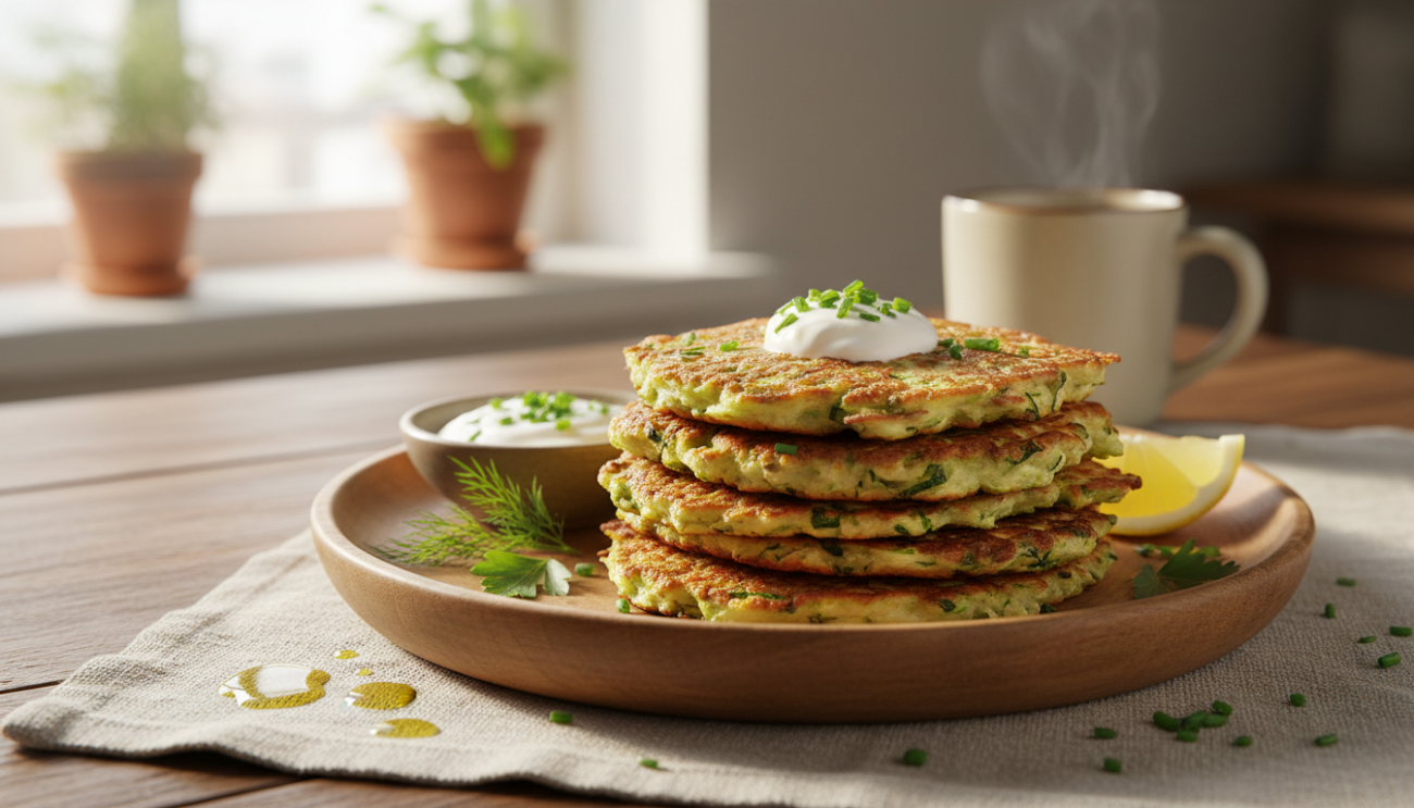 Najlepszy przepis na placki z cukinii - sekret idealnie chrupiącej skórki