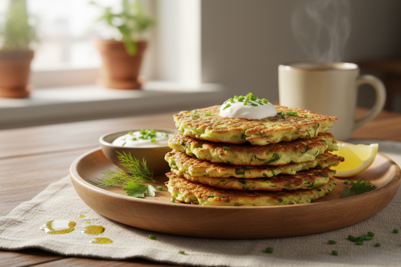Najlepszy przepis na placki z cukinii - sekret idealnie chrupiącej skórki