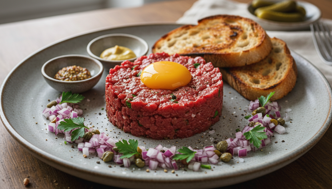 Najlepszy przepis na tatar - poznaj sekret idealnie doprawionego mięsa