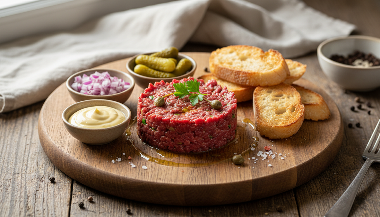 Najlepszy przepis na tatar - poznaj sekret idealnie doprawionego mięsa