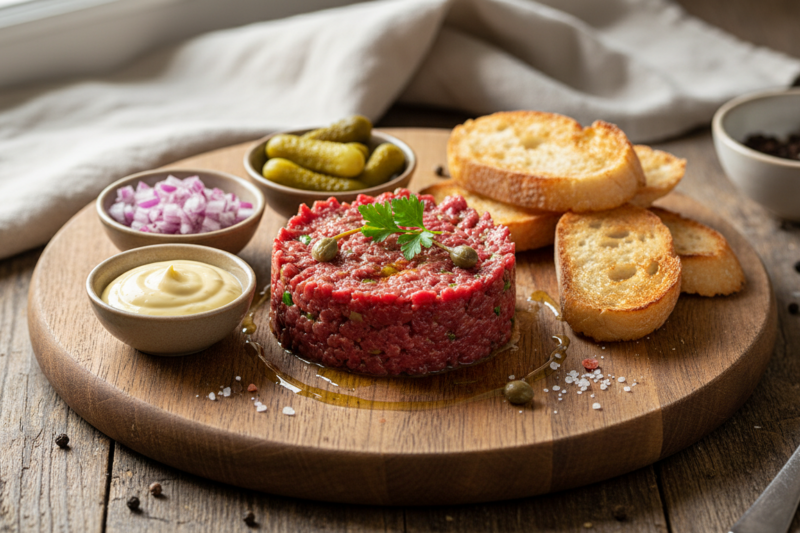 Najlepszy przepis na tatar - poznaj sekret idealnie doprawionego mięsa