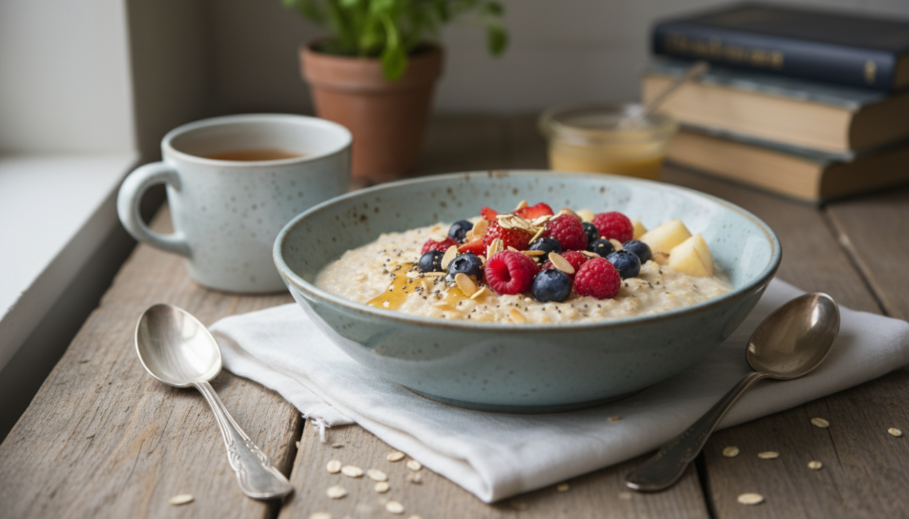 Owsianka idealna - prosty przepis na kremowe śniadanie pełne energii