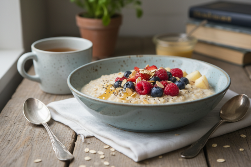 Owsianka idealna - prosty przepis na kremowe śniadanie pełne energii