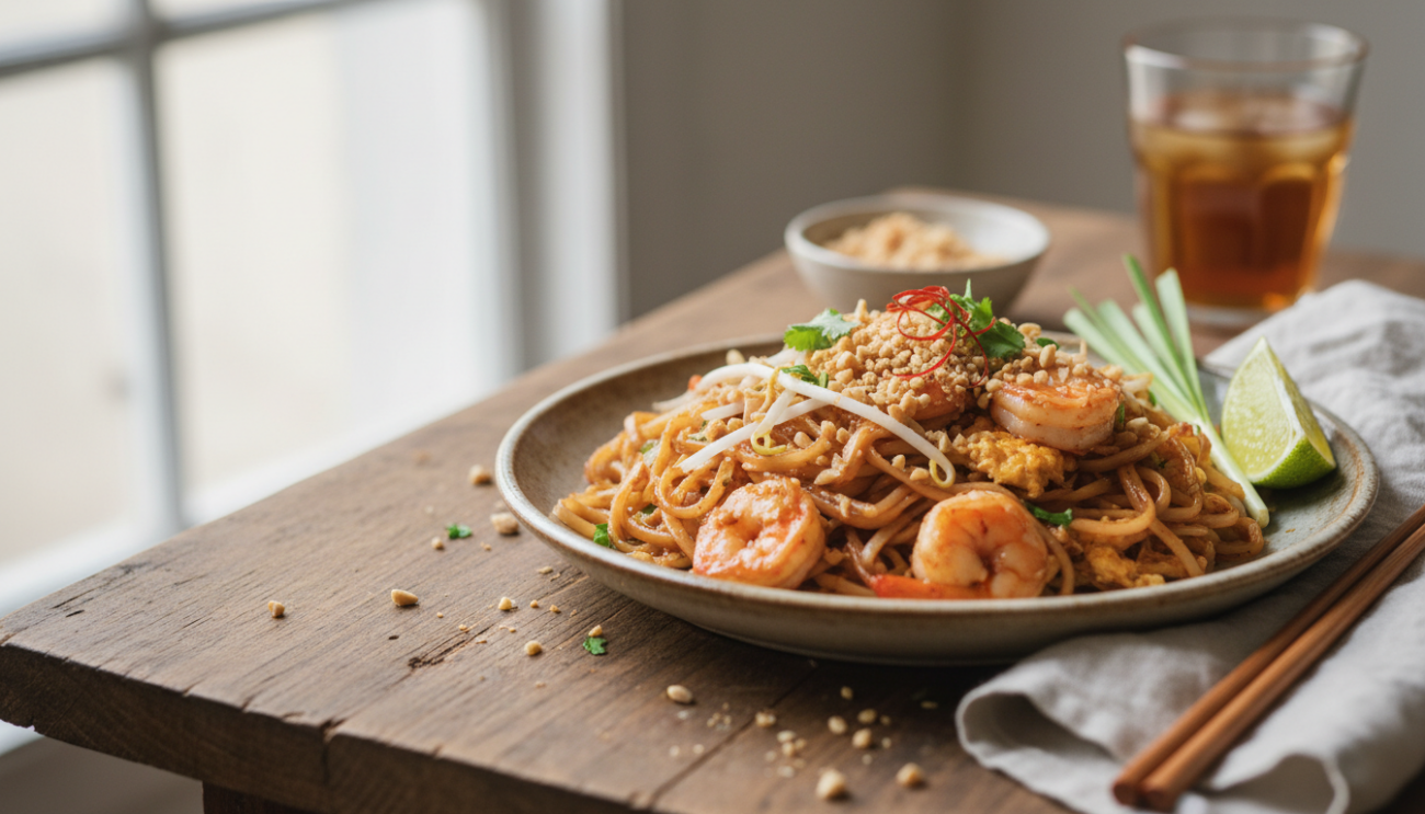 Pad thai przepis - lepszy niż z restauracji w zaledwie 15 minut