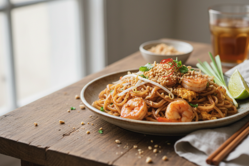 Pad thai przepis - lepszy niż z restauracji w zaledwie 15 minut