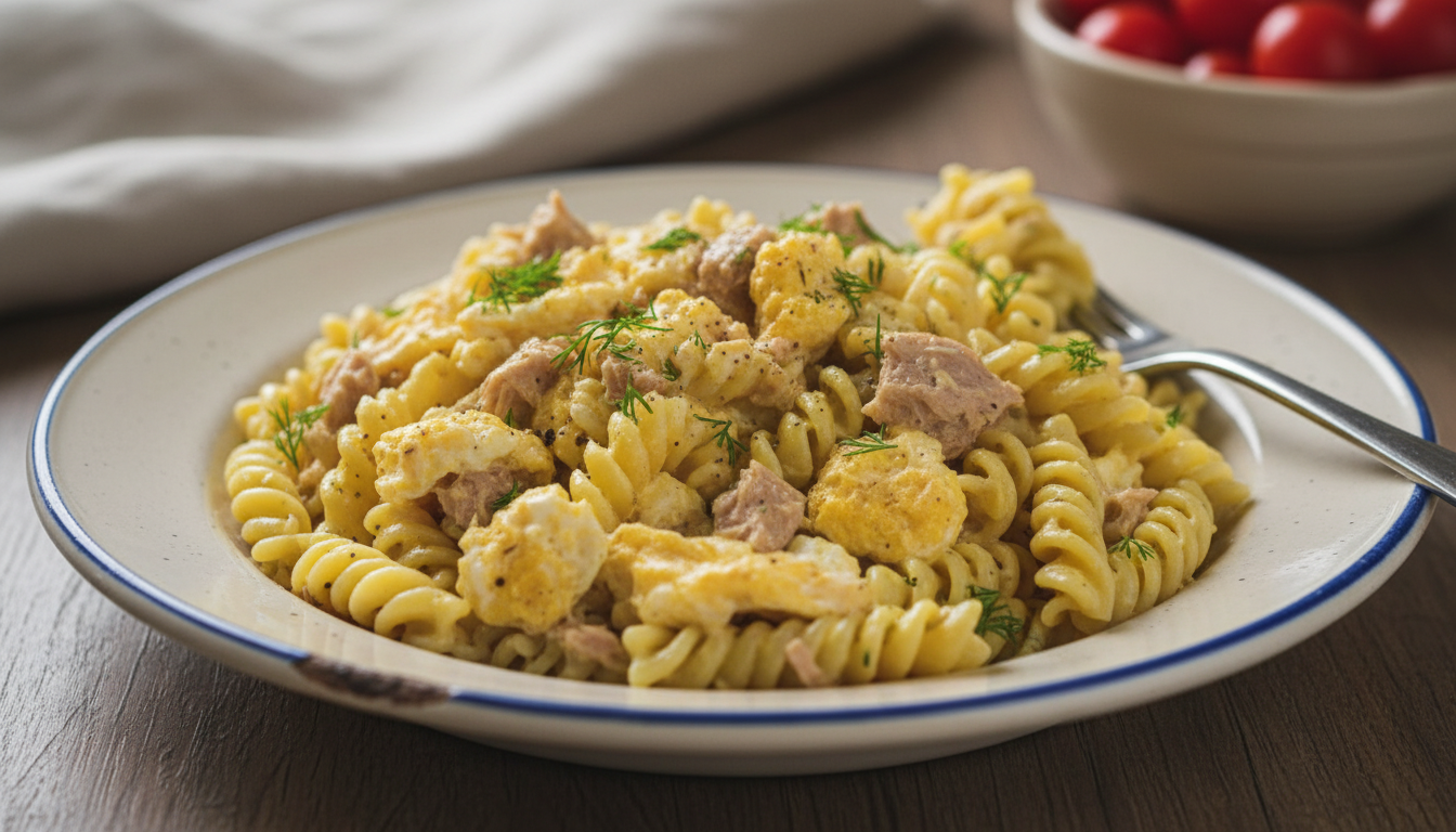 Pasta jajeczna z tuńczykiem - przepis na obłędnie kremowy i szybki dodatek do kanapek