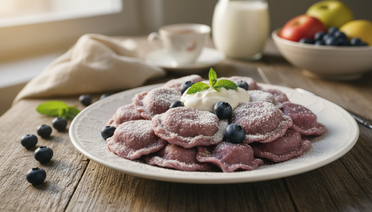 Pierogi z jagodami - sprawdzony przepis na obłędnie puszyste ciasto i soczyste owoce