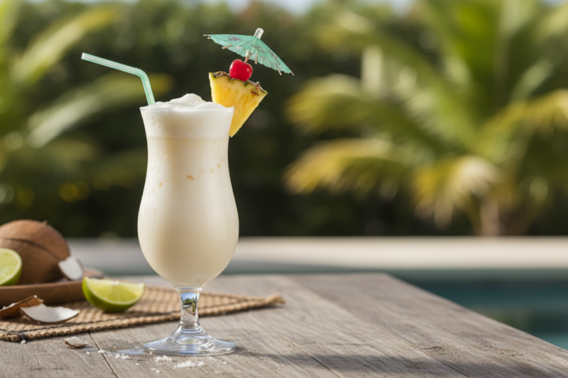 Pina Colada przepis - poznaj sekret idealnie kremowego i egzotycznego drinka