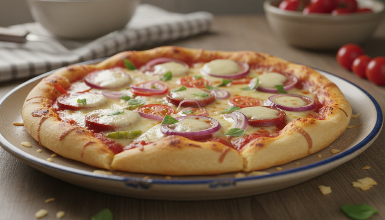 Pizza z patelni - ekspresowy przepis na pyszne i chrupiące ciasto bez pieczenia