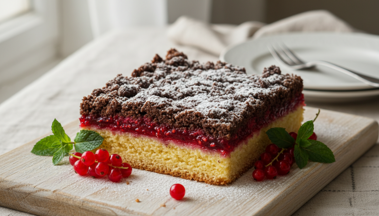 Pleśniak - najlepszy przepis na kultowe ciasto z dżemem i bezową pianką