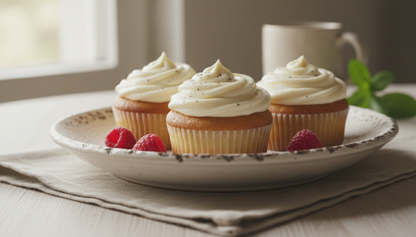 Przepis na babeczki waniliowe - puszyste i obłędnie pachnące domowe słodkości