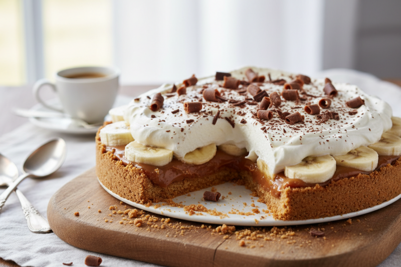 Przepis na banoffee - obłędnie pyszne ciasto bez pieczenia w 15 minut