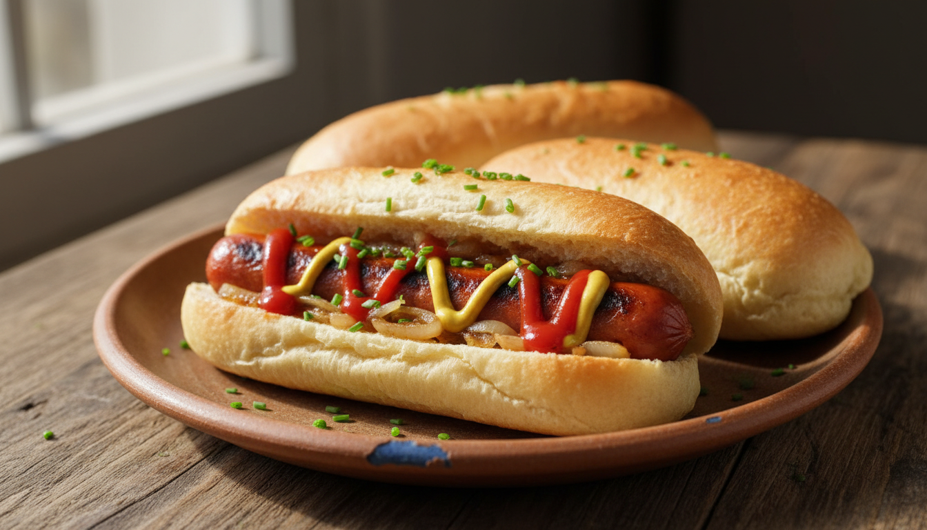 Przepis na bułki do hot dogów - domowy sekret na puszyste pieczywo lepsze niż ze sklepu