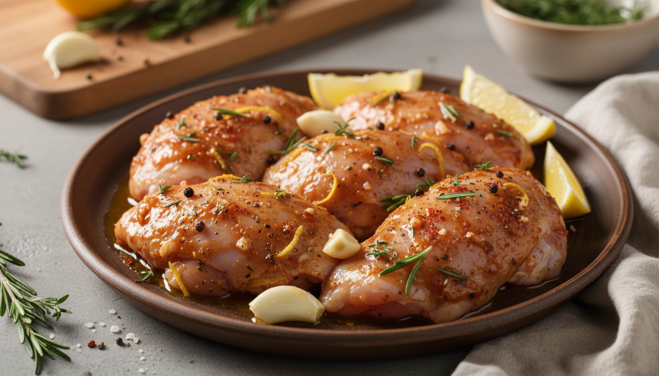 Przepis na marynatę do kurczaka - sposób na obłędnie soczyste i aromatyczne mięso