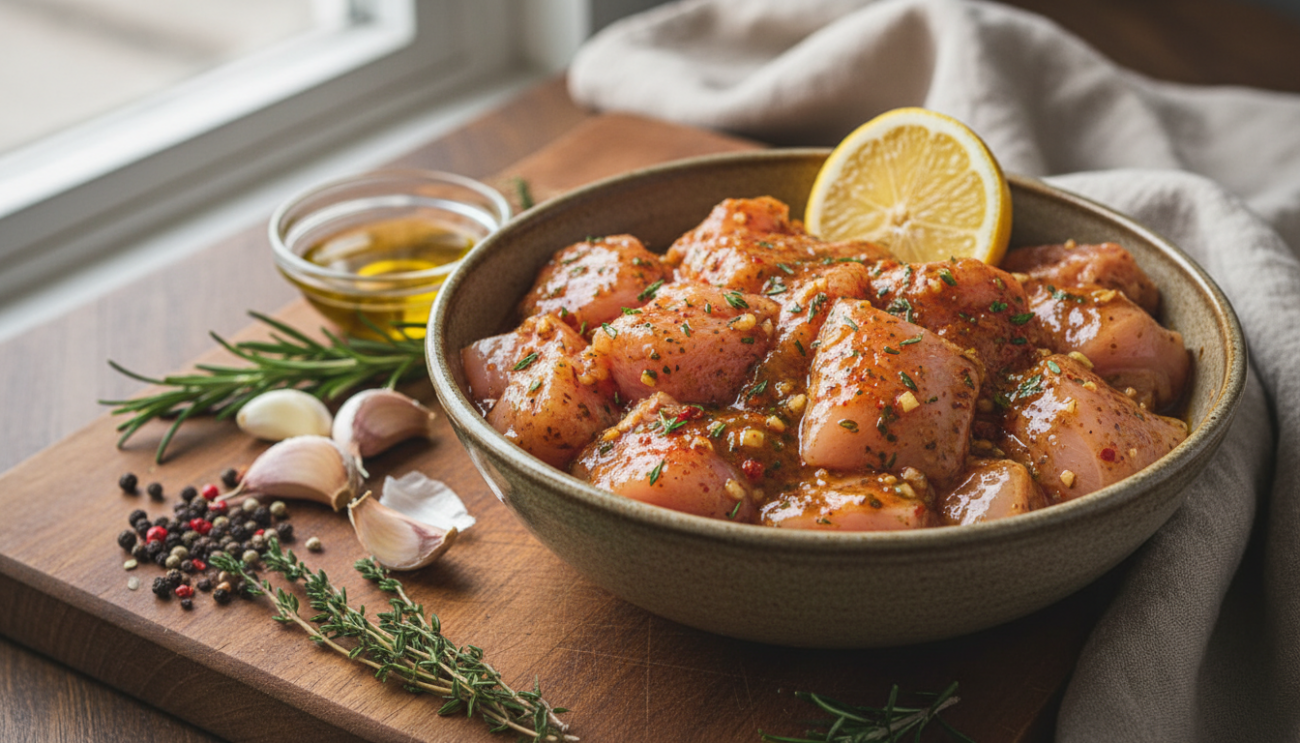 Przepis na marynatę do kurczaka - sposób na obłędnie soczyste i aromatyczne mięso