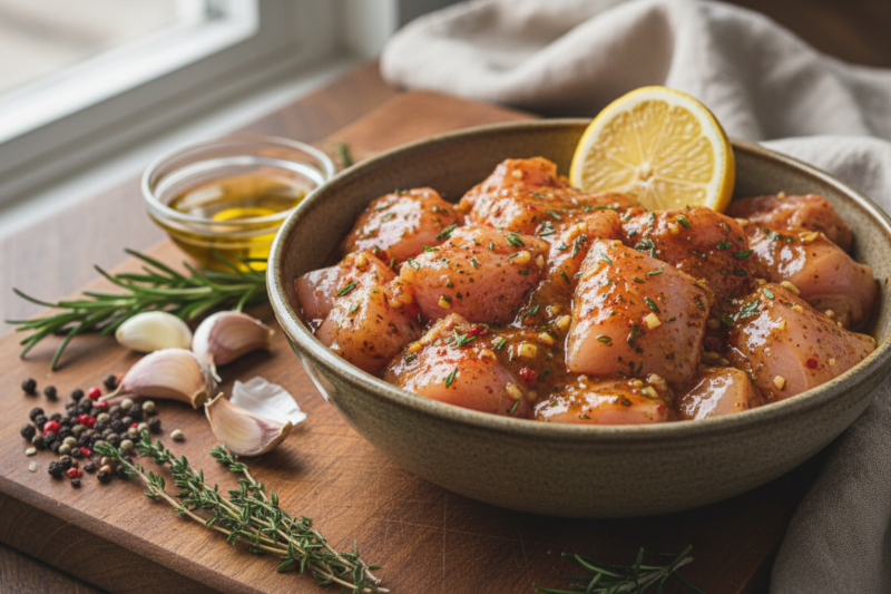 Przepis na marynatę do kurczaka - sposób na obłędnie soczyste i aromatyczne mięso