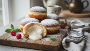 Przepis na pączki z mascarpone – puszyste jak chmurka i obłędnie kremowe