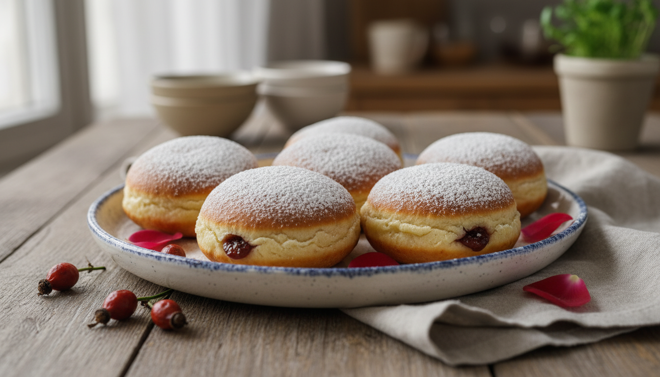 Przepis na pączki z piekarnika - puszyste jak chmurka i bez zbędnego tłuszczu