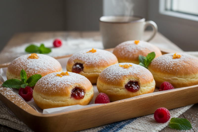 Przepis na pączki z piekarnika - puszyste jak chmurka i bez zbędnego tłuszczu